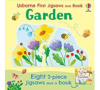 Usborne First Jigsaws And Book: Garden