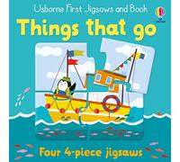 Usborne First Jigsaws: Things that go (Usborne First Jigsaws and Book)