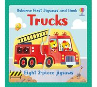 Usborne - First Jigsaws and Book: Trucks