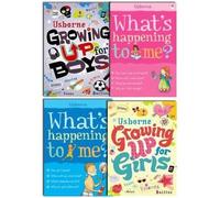 Usborne Growing Up For Girls And Boy Whats Happening To Me 4 Books Collection Set
