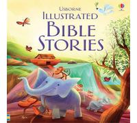 Usborne Illustrated Bible Stories Hardback Book Usborne Multicolor