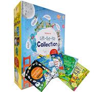 Usborne Lift-the-Flap Collection 5 Books Set by Katie Daynes (How Things Work, Weather and Climate, World, Space & General Knowledge)