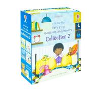 Usborne Lift the Flap Very First Questions & Answers 4 Book Set (What is Poo? What are Germs? What are Stars? Why Do I Have to Go to Bed?)