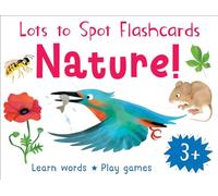 Usborne Lots to Spot Flashcards: Nature! - Vibrant Nature Style, Kid Age Range, Language & Numerical Skills, Unisex
