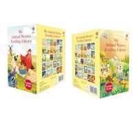 Usborne My Animal Stories Reading Library 30 Books Collection Box Set (Rabbit's Tale, Bears, Ugly Duckling, Unicorns, Dragons, Dinosaurs, Puss in Boots & MORE!)
