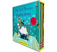 Usborne My First Phonics Reading Library 12 Books Collection Box Set (Phonics Readers) (WITH FREE AUDIO ONLINE)