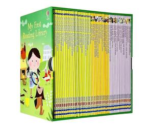 Usborne My Very First Reading Library 50 Books Set Collection Pack Early Level 1 and 2