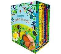 Usborne Peep Inside 6 Books Collection Box Set by Anna Milbourne Board book
