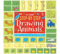Usborne Publishing Ltd Step-by-Step Drawing Animals Book Usborne Publishing Ltd Multicolor