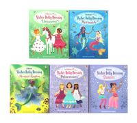 Usborne Sticker Dolly Dressing 5 Books Set (Sticker Dolly Dressing Unicorns, Sticker Dolly Dressing Mermaids, Sticker Dolly Dressing Princesses, Sticker Dolly Dressing Dancers & Mermaid Kingdom)