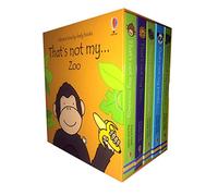 Usborne Thats Not My Zoo Collection 5 Books Box Set (Wildlife Animals) (Thats not my Meerkat, Thats not my Elephant, Thats not my Lion, Thats not my Monkey, Thats not my Panda)