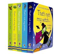 Usborne Touchy-Feely Books That's Not My... Collection 4: 5 Books Set (Witch, Pirate, Goat, Frog & Deer)