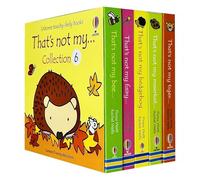 Usborne Touchy-Feely Books That's Not My... Collection 6: 5 Books Set (Bee, Fairy, Hedgehog, Meerkat & Tiger)