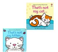 Usborne Touchy-feely That's Not My Cat, Kitten 2 Board Books Collection Set
