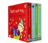 Touchy-Feely Thats not My Christmas 4 Book Set (Christmas Fairy, Robin, Elf & Angel)