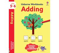 Holly Bathie – Usborne Workbooks Adding 5-6 – Book (Multicolor)