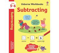 Usborne Workbooks Subtracting 5-6 by Holly Bathie Paperback Book