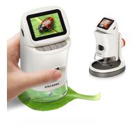 USCAMEL 1000X Digital Microscope Kids 4K LCD 32G Handheld STEM Science Gift