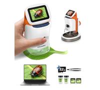 USCAMEL Digital Microscope for Kids 1000X 4K LCD 32G Handheld STEM Science