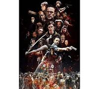 USCMN DIY Diamond Embroidery Full Square&Round Drill 5d DIY Diamond Painting Walking Dead Mosaic Home decoration-30x40cm