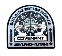 USCSS Covenant Crew Emblem Alien Weyland Yutani Airsoft Paintball PVC Morale Patch