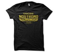 USCSS Nostromo 180286 Alien Men's Black T-Shirt S-XXL (Medium)