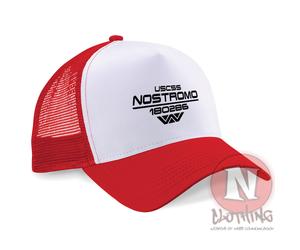 USCSS Nostromo crew cap Half mesh retro trucker baseball hat Aliens Alien