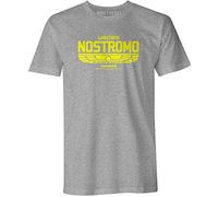 USCSS Nostromo - Mens Alien T Shirt Sports Grey