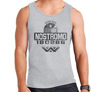 USCSS Nostromo Weyland Yutani Corp Alien Men's Vest Heather Grey