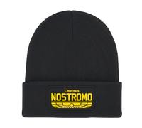 USCSS Nostromo Weyland Yutani Inspired by Alien Printed Front Panel Beanie Hat Black
