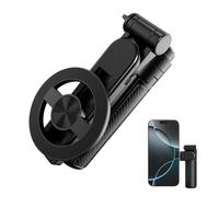 Use at Ease: Enjoy clear photo and video capture with a detachable wireless remote, offering up to 10-meter range for effortless selfies, making it ideal for travelers seeking convenience and reliabil