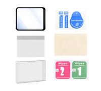 Use Panoramic Action Camera Display Cover | tempered glass screen film, wipe pack, locator tab, particle lift tool,