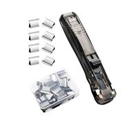 Use Portable Sans - Lever Clamp Dispenser, Capacity 40 Sheets, Pack of 50 S, Reusable Office Use | For Teacher, Student, Office