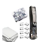Use Portable Sans | Lever Clamp Dispenser, Capacity 40 Sheets | Reusable Use with 50 Refills, for Office, School, Home, Teachers,