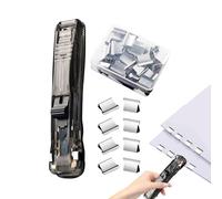 Use Portable Sans | Lever Clamp Dispenser, Capacity 40 Sheets, With 50 Stainless Steel Refills, Reusable Portable Use | For Teacher, Student, Office, School, Home,