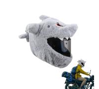 Use Protective Helmet Cover Motorcycle User-friendly Protective Helmet Cover Made of Plush in Shark Shape - Comfortable Hat Protection, Soft Cartoon Hat Cover for Children, Children