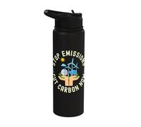 Use Renewable Energy to Cut Carbon Emissions Stainless Steel Insulated Water Bottle
