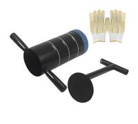 Use Simply: Designed with a non-slip grip, the portable golf holecutter allows users to maintain firm control during use, reducing strain and enhancing labor-saving performance when preparing holes or