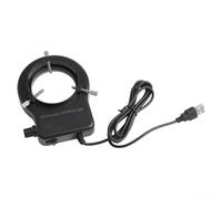 Use USB Powered Microscope Illuminator With Adjustability in Brightness and Selection between Two Popular Configurations Either 72/144 LEDs (72LED)
