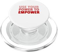 Use your power to empower Human rights PopSockets PopGrip for MagSafe