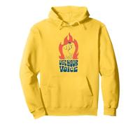 Use Your Voice- Empowerment Feminist Retro Design Pullover Hoodie
