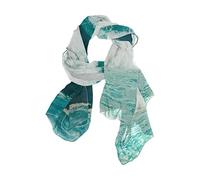Use7 Blue Sea Ocean Wave Long Scarf Shawl Wrap