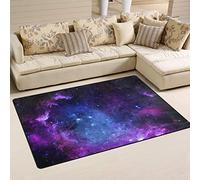 Use7 Universe Galaxy Nebula Outer Space Area Rug Rug Carpet for Living Room Bedroom 50 x 80 cm(1.7 x 2.6 feet)