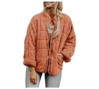 uSecee Women's Double-Breasted Waterproof Trench Coat Windproof Lightweight Outerwear Coats Belted Shoulder Epaulets Slim Fit Jackets Red