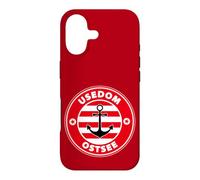 Usedom Baltic Sea Island Holiday Beach Boat Surfing Souvenir Case for iPhone 17