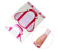 Useful 100Pcs French Nail Art Tips Acrylic UV Gel Extension Forms DIY Guide Tool by Phoenix b2c