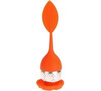 Useful and Practical Orange Tea Infuser Silicone Tea Ball Leaf Tea Strainer for Brewing Appliance Spice Filter Kitchen Tools Tea Accessories Tea Filters Balls, Strainers and Filters