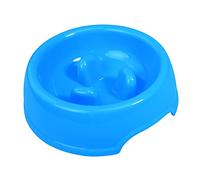 Useful Anti Choke Pet Dog Feeding Bowls Plastic Snail Shape Slow Down Eating Food Prevent Obesity Healthy Diet Dog Accessories