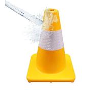 Useful Design: The innovative 3D cylindrical design of this dog pee post