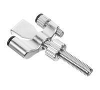 Useful Door Stopper Travel Door Lock for Hotel, Simple Use | Holiday Door Lock Hotel, Zinc Alloy Silver Finish, Wear Resistant, Easy Installation, School and Home Use
